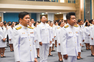 มรท. จัดพิธีถวายพระพรชัยมงคลแด่สมเด็จพระบรมราชชนนีพันปีหลวง