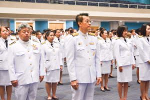 มรท. จัดพิธีถวายพระพรชัยมงคลแด่สมเด็จพระบรมราชชนนีพันปีหลวง