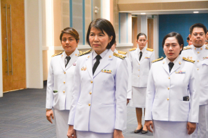 มรท. จัดพิธีถวายพระพรชัยมงคลแด่สมเด็จพระบรมราชชนนีพันปีหลวง