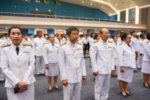 มรท. จัดพิธีถวายพระพรชัยมงคลแด่สมเด็จพระบรมราชชนนีพันปีหลวง