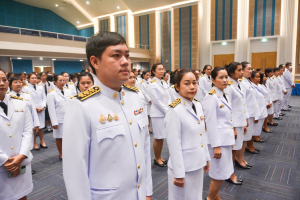 มรท. จัดพิธีถวายพระพรชัยมงคลแด่สมเด็จพระบรมราชชนนีพันปีหลวง