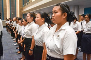มรท. จัดพิธีถวายพระพรชัยมงคลแด่สมเด็จพระบรมราชชนนีพันปีหลวง