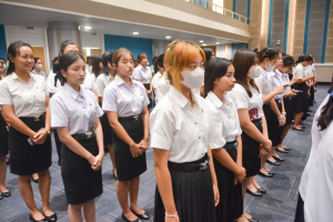มรท. จัดพิธีถวายพระพรชัยมงคลแด่สมเด็จพระบรมราชชนนีพันปีหลวง