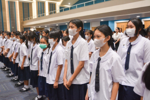 มรท. จัดพิธีถวายพระพรชัยมงคลแด่สมเด็จพระบรมราชชนนีพันปีหลวง