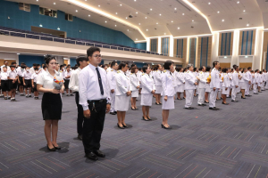 มรท. จัดพิธีถวายพระพรชัยมงคลแด่สมเด็จพระบรมราชชนนีพันปีหลวง