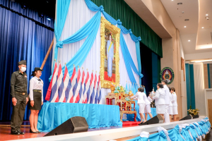 มรท. จัดพิธีถวายพระพรชัยมงคลแด่สมเด็จพระบรมราชชนนีพันปีหลวง