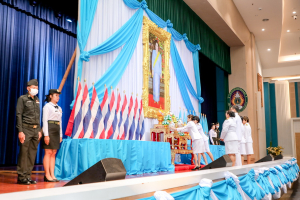 มรท. จัดพิธีถวายพระพรชัยมงคลแด่สมเด็จพระบรมราชชนนีพันปีหลวง