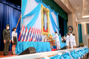 มรท. จัดพิธีถวายพระพรชัยมงคลแด่สมเด็จพระบรมราชชนนีพันปีหลวง