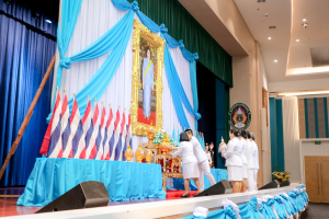 มรท. จัดพิธีถวายพระพรชัยมงคลแด่สมเด็จพระบรมราชชนนีพันปีหลวง