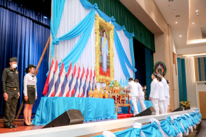 มรท. จัดพิธีถวายพระพรชัยมงคลแด่สมเด็จพระบรมราชชนนีพันปีหลวง