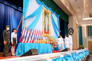 มรท. จัดพิธีถวายพระพรชัยมงคลแด่สมเด็จพระบรมราชชนนีพันปีหลวง