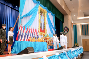 มรท. จัดพิธีถวายพระพรชัยมงคลแด่สมเด็จพระบรมราชชนนีพันปีหลวง
