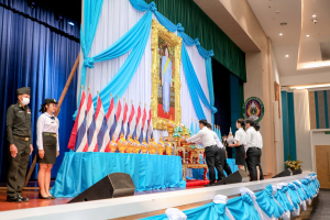 มรท. จัดพิธีถวายพระพรชัยมงคลแด่สมเด็จพระบรมราชชนนีพันปีหลวง