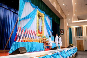มรท. จัดพิธีถวายพระพรชัยมงคลแด่สมเด็จพระบรมราชชนนีพันปีหลวง