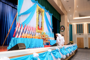 มรท. จัดพิธีถวายพระพรชัยมงคลแด่สมเด็จพระบรมราชชนนีพันปีหลวง