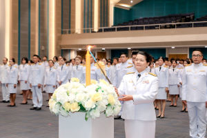 มรท. จัดพิธีถวายพระพรชัยมงคลแด่สมเด็จพระบรมราชชนนีพันปีหลวง