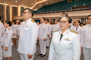 มรท. จัดพิธีถวายพระพรชัยมงคลแด่สมเด็จพระบรมราชชนนีพันปีหลวง