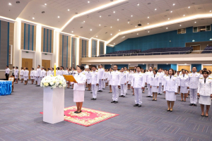 มรท. จัดพิธีถวายพระพรชัยมงคลแด่สมเด็จพระบรมราชชนนีพันปีหลวง