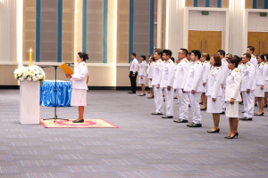 มรท. จัดพิธีถวายพระพรชัยมงคลแด่สมเด็จพระบรมราชชนนีพันปีหลวง