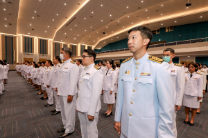 มรท. จัดพิธีถวายพระพรชัยมงคลแด่สมเด็จพระบรมราชชนนีพันปีหลวง