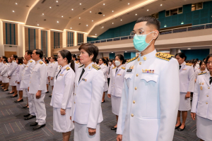 มรท. จัดพิธีถวายพระพรชัยมงคลแด่สมเด็จพระบรมราชชนนีพันปีหลวง