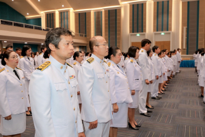มรท. จัดพิธีถวายพระพรชัยมงคลแด่สมเด็จพระบรมราชชนนีพันปีหลวง