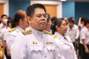 มรท. จัดพิธีถวายพระพรชัยมงคลแด่สมเด็จพระบรมราชชนนีพันปีหลวง