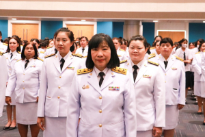 มรท. จัดพิธีถวายพระพรชัยมงคลแด่สมเด็จพระบรมราชชนนีพันปีหลวง