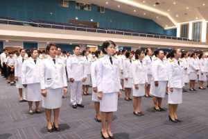 มรท. จัดพิธีถวายพระพรชัยมงคลแด่สมเด็จพระบรมราชชนนีพันปีหลวง