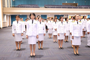 มรท. จัดพิธีถวายพระพรชัยมงคลแด่สมเด็จพระบรมราชชนนีพันปีหลวง