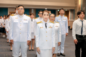 มรท. จัดพิธีถวายพระพรชัยมงคลแด่สมเด็จพระบรมราชชนนีพันปีหลวง
