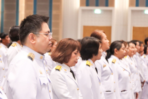 มรท. จัดพิธีถวายพระพรชัยมงคลแด่สมเด็จพระบรมราชชนนีพันปีหลวง