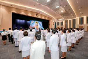 มรท. จัดพิธีถวายพระพรชัยมงคลแด่สมเด็จพระบรมราชชนนีพันปีหลวง