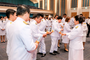 มรท. จัดพิธีถวายพระพรชัยมงคลแด่สมเด็จพระบรมราชชนนีพันปีหลวง