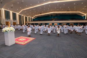 มรท. จัดพิธีถวายพระพรชัยมงคลแด่สมเด็จพระบรมราชชนนีพันปีหลวง