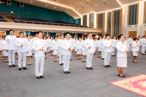 มรท. จัดพิธีถวายพระพรชัยมงคลแด่สมเด็จพระบรมราชชนนีพันปีหลวง