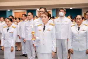 มรท. จัดพิธีถวายพระพรชัยมงคลแด่สมเด็จพระบรมราชชนนีพันปีหลวง