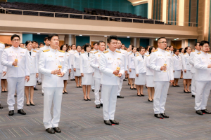 มรท. จัดพิธีถวายพระพรชัยมงคลแด่สมเด็จพระบรมราชชนนีพันปีหลวง