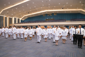 มรท. จัดพิธีถวายพระพรชัยมงคลแด่สมเด็จพระบรมราชชนนีพันปีหลวง