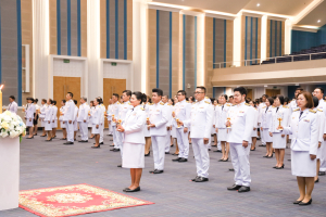 มรท. จัดพิธีถวายพระพรชัยมงคลแด่สมเด็จพระบรมราชชนนีพันปีหลวง