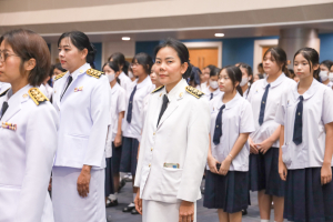 มรท. จัดพิธีถวายพระพรชัยมงคลแด่สมเด็จพระบรมราชชนนีพันปีหลวง