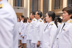 มรท. จัดพิธีถวายพระพรชัยมงคลแด่สมเด็จพระบรมราชชนนีพันปีหลวง