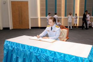 มรท. จัดพิธีถวายพระพรชัยมงคลแด่สมเด็จพระบรมราชชนนีพันปีหลวง