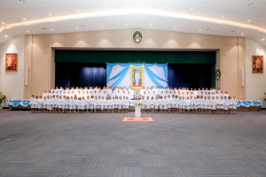 มรท. จัดพิธีถวายพระพรชัยมงคลแด่สมเด็จพระบรมราชชนนีพันปีหลวง