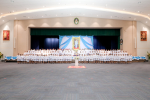 มรท. จัดพิธีถวายพระพรชัยมงคลแด่สมเด็จพระบรมราชชนนีพันปีหลวง