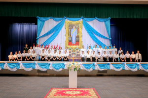 มรท. จัดพิธีถวายพระพรชัยมงคลแด่สมเด็จพระบรมราชชนนีพันปีหลวง