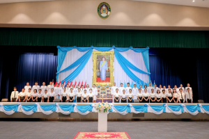 มรท. จัดพิธีถวายพระพรชัยมงคลแด่สมเด็จพระบรมราชชนนีพันปีหลวง