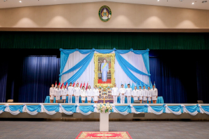 มรท. จัดพิธีถวายพระพรชัยมงคลแด่สมเด็จพระบรมราชชนนีพันปีหลวง