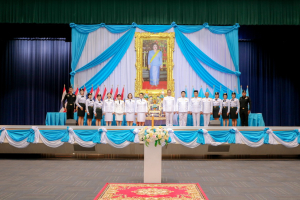 มรท. จัดพิธีถวายพระพรชัยมงคลแด่สมเด็จพระบรมราชชนนีพันปีหลวง