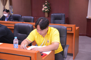 มรท. จัดการประชุมเตรียมงานพิธีพระราชทานปริญญาบัตร ประจำปี พ.ศ. 2567